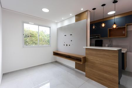 sala  de apartamento para alugar com 2 quartos, 48m² em Jardim Helga, São Paulo