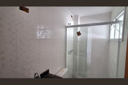 Banheiro Social  de apartamento à venda com 1 quarto, 50m² em Vila Caminho do Mar, São Bernardo do Campo