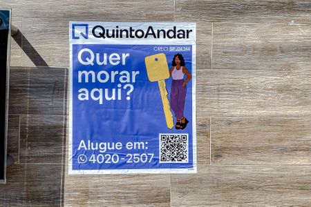 Apartamento para alugar com 34m², 1 quarto e sem vaga Apartamento para alugar com 34m², 1 quarto e sem vagaPlaca