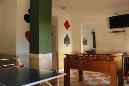 Apartamento à venda com 52m², 2 quartos e 1 vagaSala de jogos