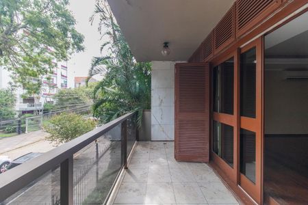 Varanda da Sala de apartamento à venda com 4 quartos, 350m² em Farroupilha, Porto Alegre
