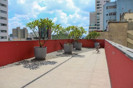 Studio para alugar com 25m², 1 quarto e sem vagaRooftop