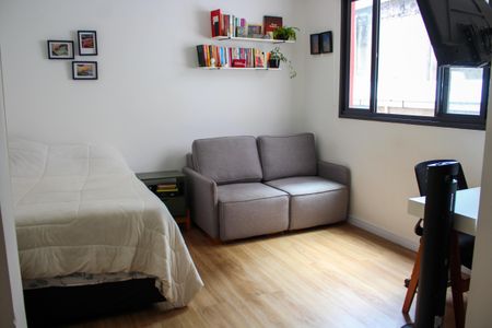 Studio para alugar com 25m², 1 quarto e sem vagaSala/Quarto