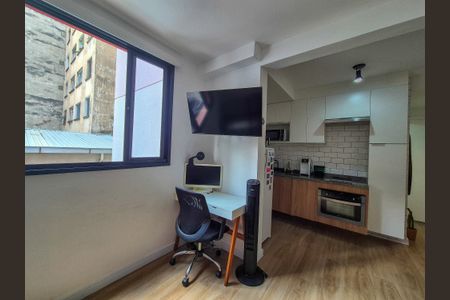 Studio para alugar com 25m², 1 quarto e sem vagaSala/Quarto