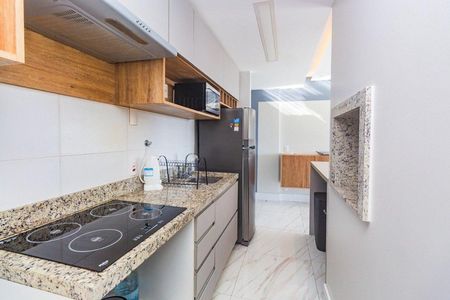 Cozinha de apartamento para alugar com 1 quarto, 45m² em Petrópolis, Porto Alegre