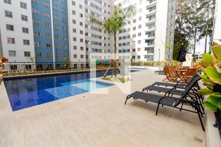 Apartamento para alugar com 45m², 2 quartos e sem vaga Apartamento para alugar com 45m², 2 quartos e sem vagaÁrea comum - Piscina