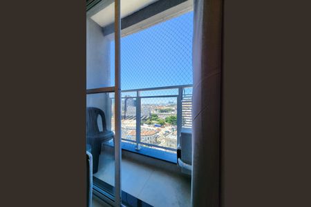 Varanda  de apartamento para alugar com 1 quarto, 32m² em Santo Cristo, Rio de Janeiro