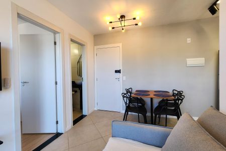 Sala  de apartamento para alugar com 1 quarto, 32m² em Santo Cristo, Rio de Janeiro