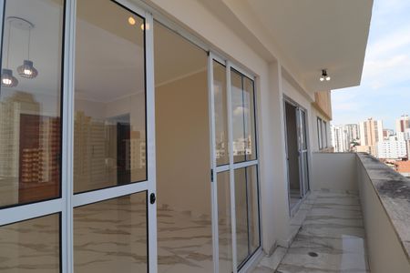 Varanda Sala de apartamento à venda com 3 quartos, 155m² em Vila Bastos, Santo André