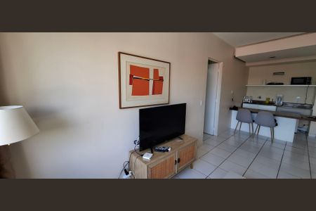 Sala de apartamento para alugar com 1 quarto, 53m² em Centro, Ribeirão Preto