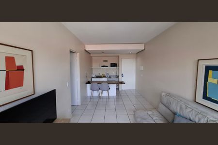 Sala de apartamento para alugar com 1 quarto, 53m² em Centro, Ribeirão Preto