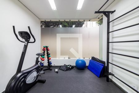 Apartamento à venda com 44m², 1 quarto e 1 vaga Apartamento à venda com 44m², 1 quarto e 1 vagaÁrea comum - Academia