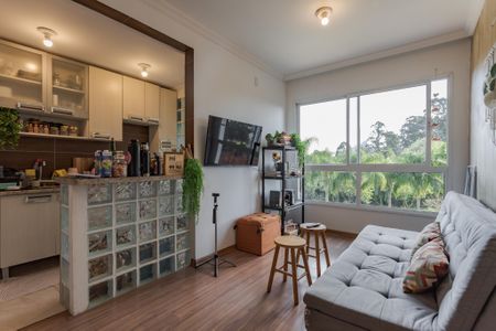 Sala de apartamento à venda com 2 quartos, 50m² em Jardim Itu, Porto Alegre