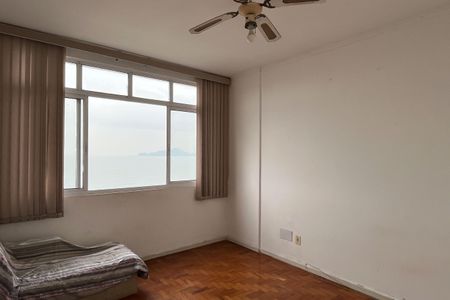 Sala de apartamento para alugar com 1 quarto, 60m² em Itararé, Santos