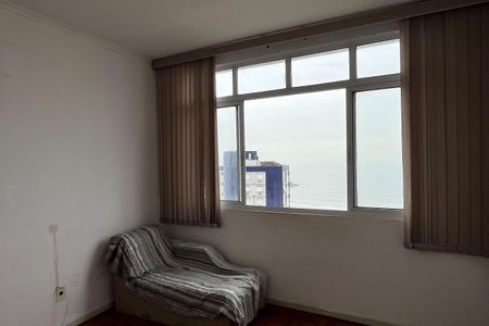 Sala de apartamento para alugar com 1 quarto, 60m² em Itararé, Santos
