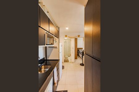 Apartamento para alugar com 34m², 2 quartos e sem vaga Apartamento para alugar com 34m², 2 quartos e sem vagaCozinha integrada com Área de Serviço