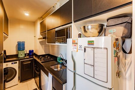 Apartamento para alugar com 34m², 2 quartos e sem vaga Apartamento para alugar com 34m², 2 quartos e sem vagaCozinha integrada com Área de Serviço