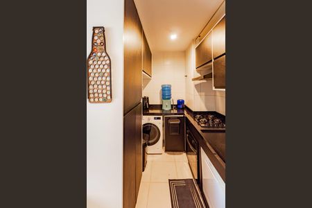 Apartamento para alugar com 34m², 2 quartos e sem vaga Apartamento para alugar com 34m², 2 quartos e sem vagaCozinha integrada com Área de Serviço