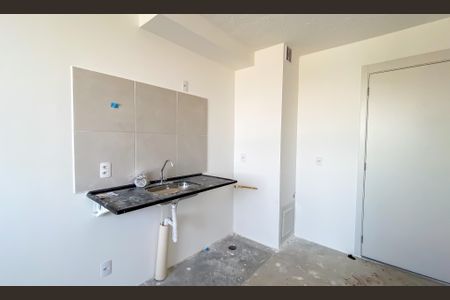 Apartamento à venda com 25m², 1 quarto e sem vaga Apartamento à venda com 25m², 1 quarto e sem vagaCozinha e Área de Serviço