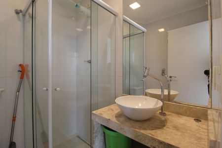 Banheiro da Suíte de apartamento à venda com 1 quarto, 3125m² em Indianópolis, São Paulo