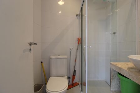 Banheiro da Suíte de apartamento à venda com 1 quarto, 3125m² em Indianópolis, São Paulo