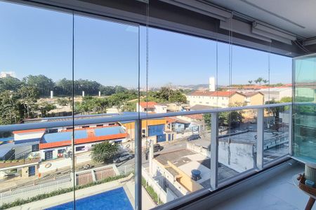 Varanda da Sala de apartamento à venda com 2 quartos, 57m² em Jardim Valdibia, São Bernardo do Campo
