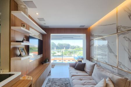 Sala de apartamento à venda com 2 quartos, 57m² em Jardim Valdibia, São Bernardo do Campo