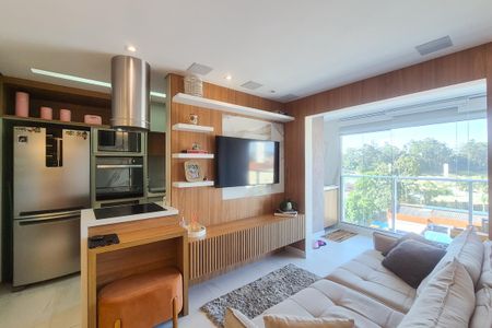 Sala de apartamento à venda com 2 quartos, 57m² em Jardim Valdibia, São Bernardo do Campo