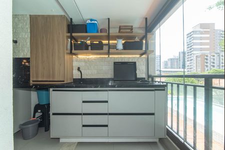 Varanda de apartamento à venda com 2 quartos, 94m² em Vila Cordeiro, São Paulo