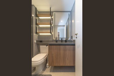 Apartamento à venda com 94m², 2 quartos e 2 vagasBanheiro Social