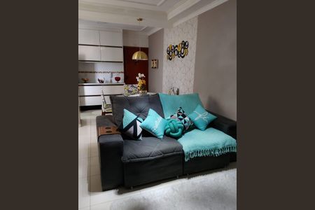 Sala de apartamento à venda com 2 quartos, 88m² em Cidade São Jorge, Santo André