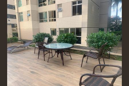 Deck de apartamento à venda com 1 quarto, 55m² em Santo Agostinho, Belo Horizonte