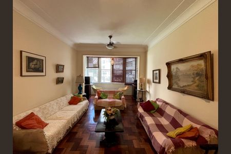 Sala de apartamento à venda com 3 quartos, 163m² em Copacabana, Rio de Janeiro