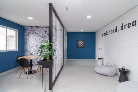 Apartamento para alugar com 40m², 2 quartos e 1 vagaÁrea comum - Coworking