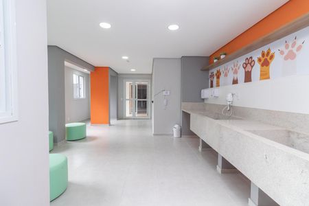 Apartamento para alugar com 40m², 2 quartos e 1 vagaÁrea comum - Espaço Pet