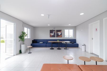 Apartamento para alugar com 40m², 2 quartos e 1 vagaÁrea comum - Salão de festas