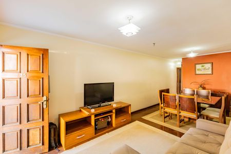 Sala de estar de casa de condomínio à venda com 3 quartos, 110m² em Jardim Ubirajara, São Paulo