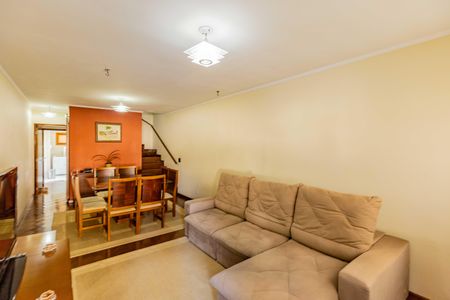 Sala de estar de casa de condomínio à venda com 3 quartos, 110m² em Jardim Ubirajara, São Paulo