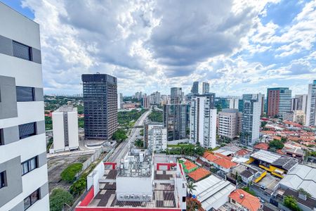 Vista da Sala de apartamento para alugar com 1 quarto, 24m² em Pinheiros, São Paulo
