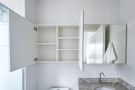 Apartamento para alugar com 24m², 1 quarto e sem vaga Apartamento para alugar com 24m², 1 quarto e sem vagaBanheiro social