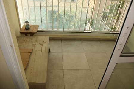Varanda da Sala de apartamento para alugar com 3 quartos, 63m² em Cambuci, São Paulo