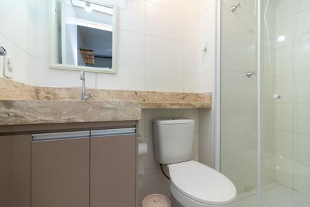Apartamento para alugar com 29m², 1 quarto e sem vagaBanheiro da Suíte