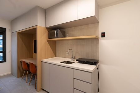Studio para alugar com 23m², 1 quarto e sem vagaCozinha