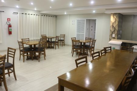 Apartamento para alugar com 69m², 2 quartos e 2 vagasÁrea comum - Salão de festas