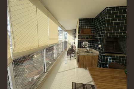 Apartamento à venda com 160m², 3 quartos e 3 vagasVaranda