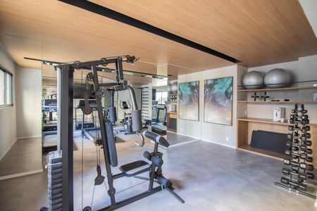 Apartamento à venda com 24m², 1 quarto e sem vaga Apartamento à venda com 24m², 1 quarto e sem vagaÁrea comum - Academia