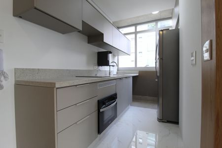 Apartamento para alugar com 63m², 1 quarto e 2 vagasCozinha e Área de Serviço