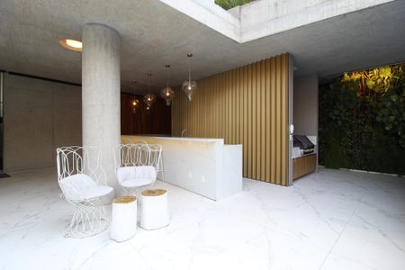 Apartamento para alugar com 63m², 1 quarto e 2 vagasÁrea Comum - Churrasqueira