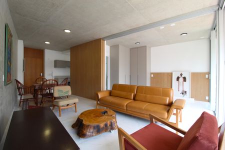 Apartamento para alugar com 63m², 1 quarto e 2 vagasSala