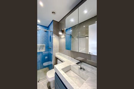 Apartamento à venda com 135m², 3 quartos e 2 vagasBanheiro da Suíte 2